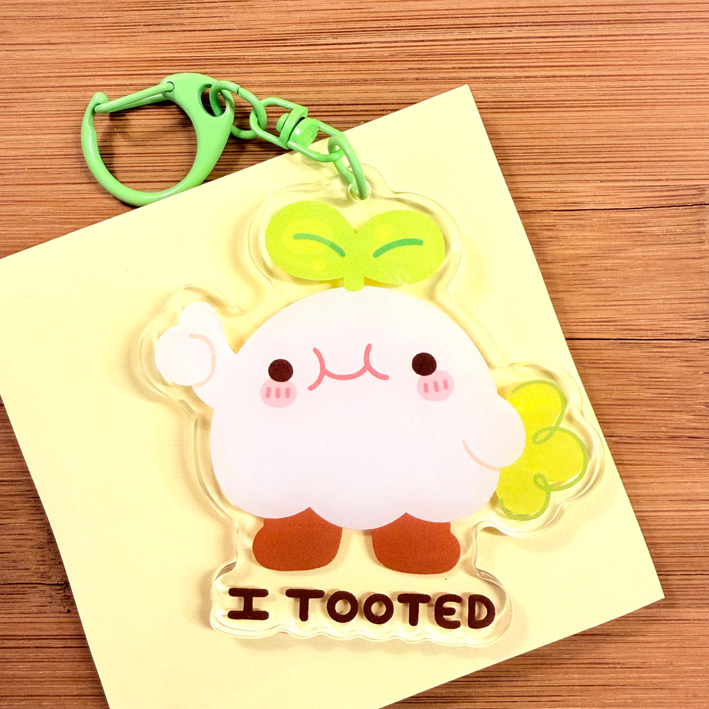 I Tooted Acrylic Keychain! [PREORDER]