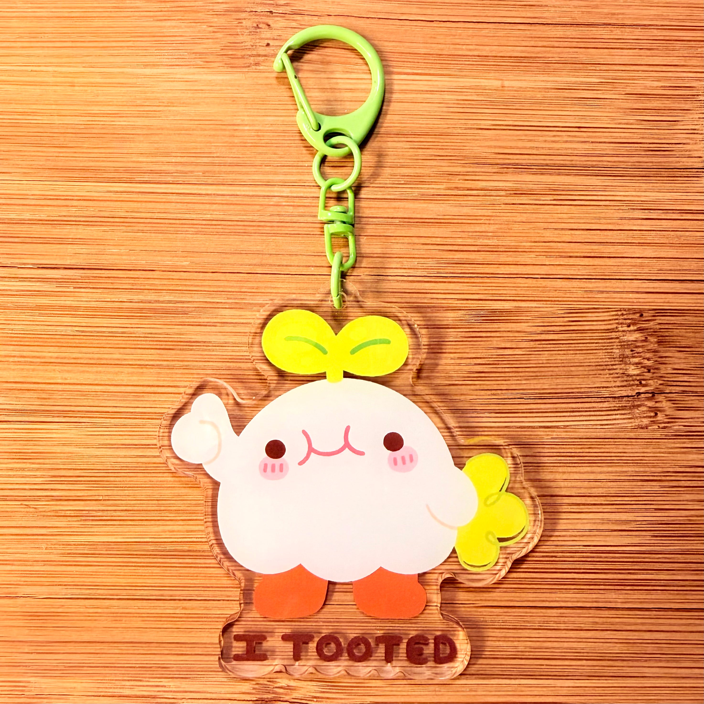 I Tooted Acrylic Keychain! [PREORDER]