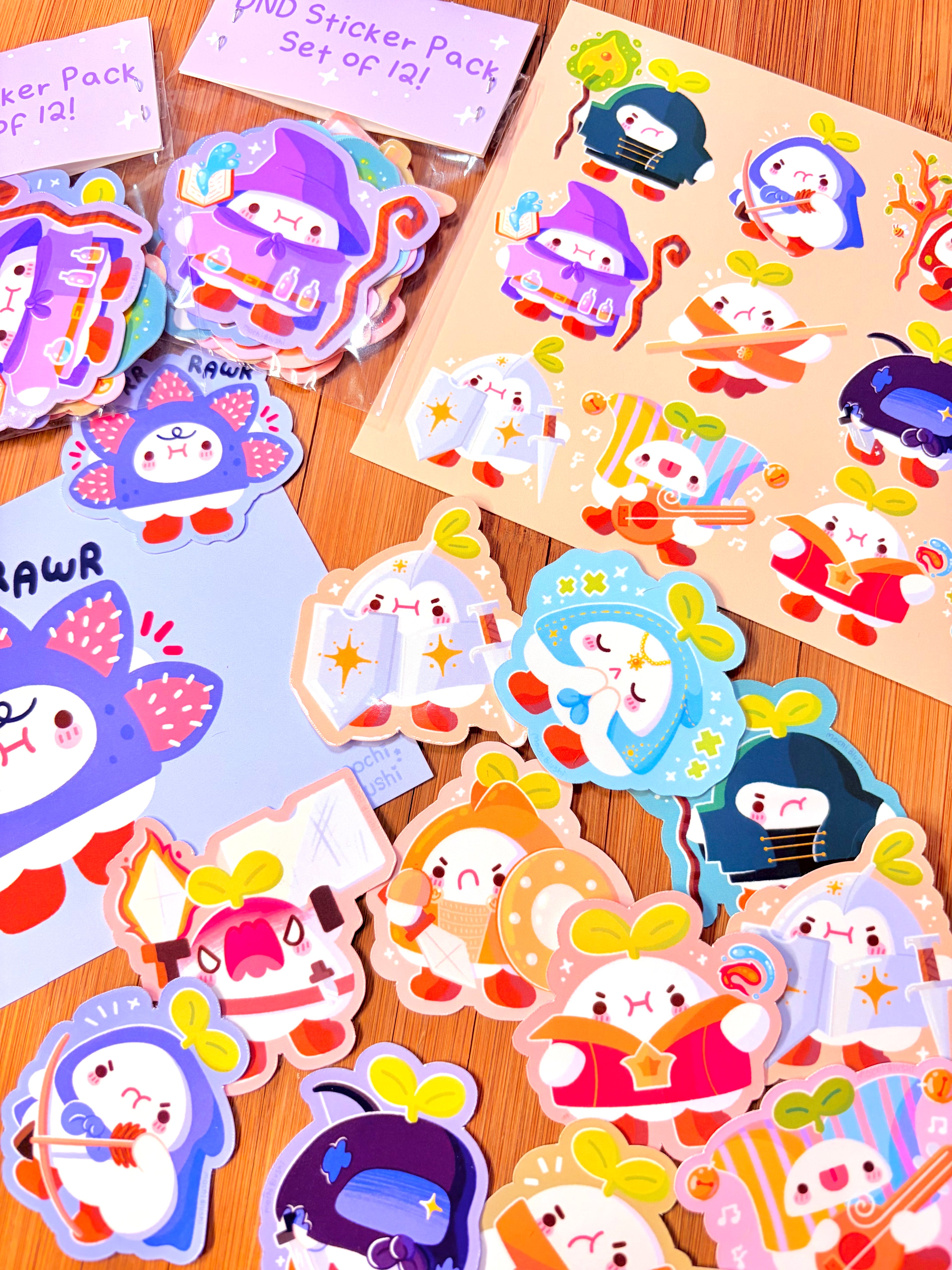 DND Class Stickers!