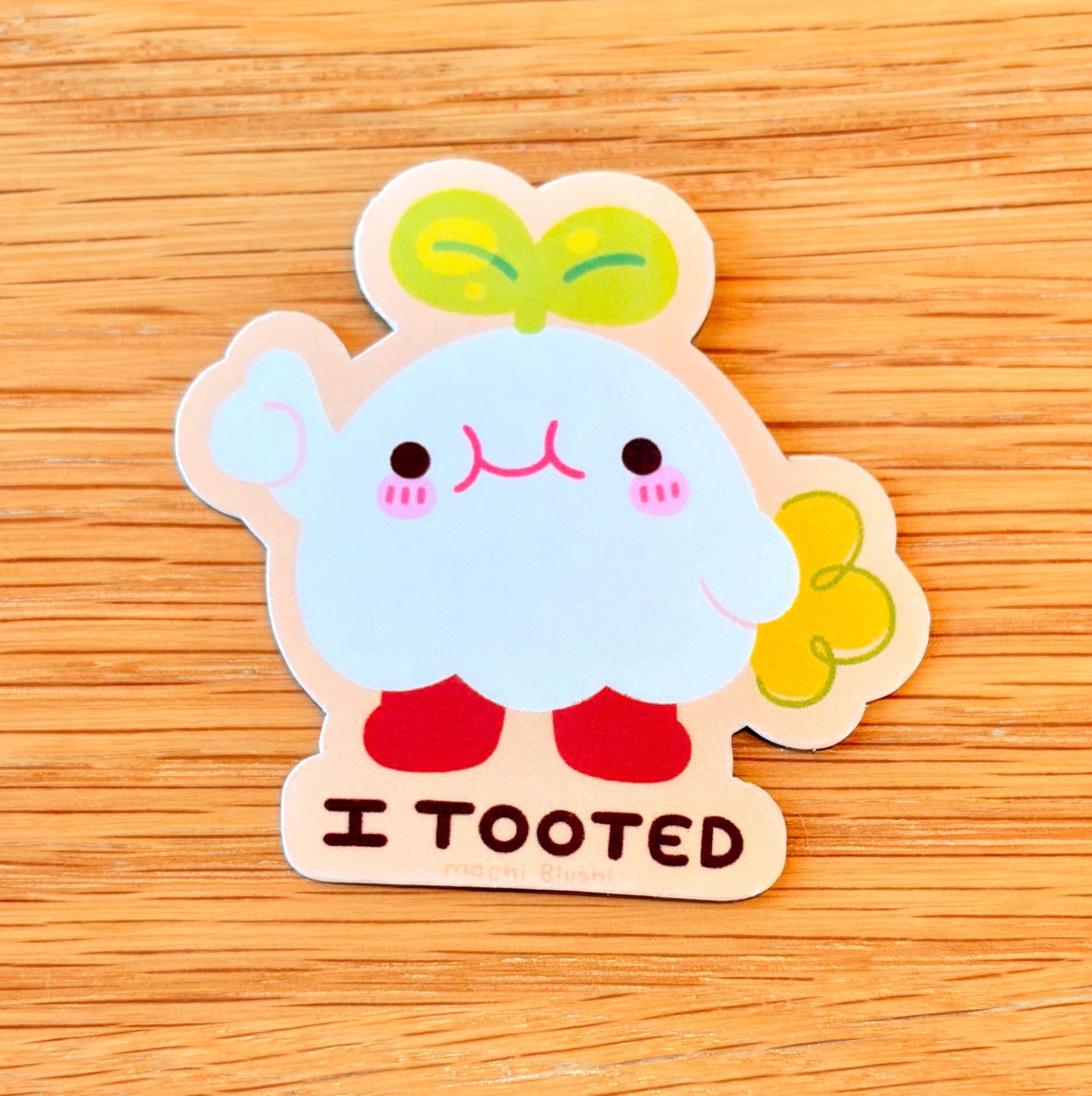 I Tooted Sticker!