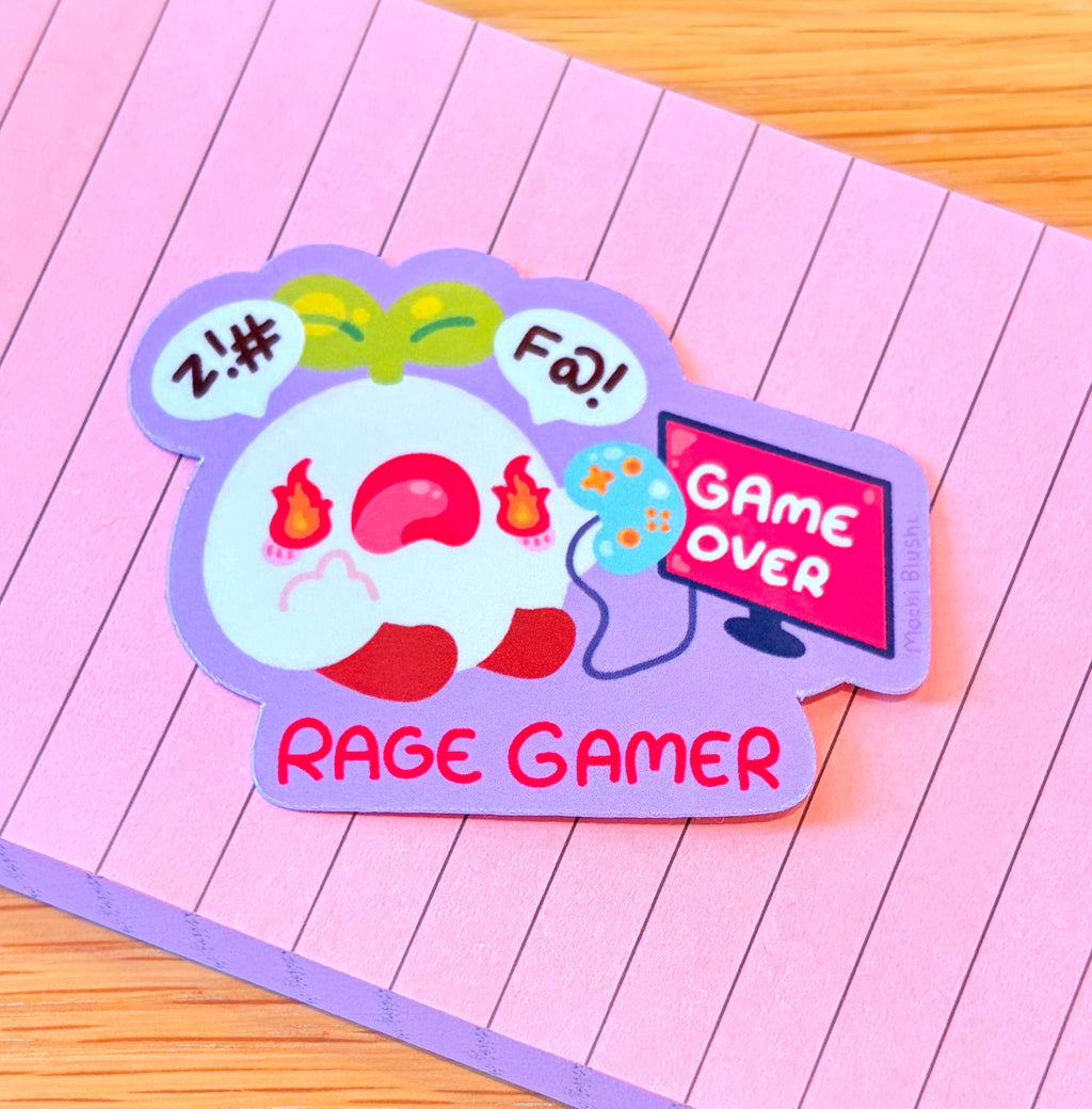 Rage Gamer Sticker!