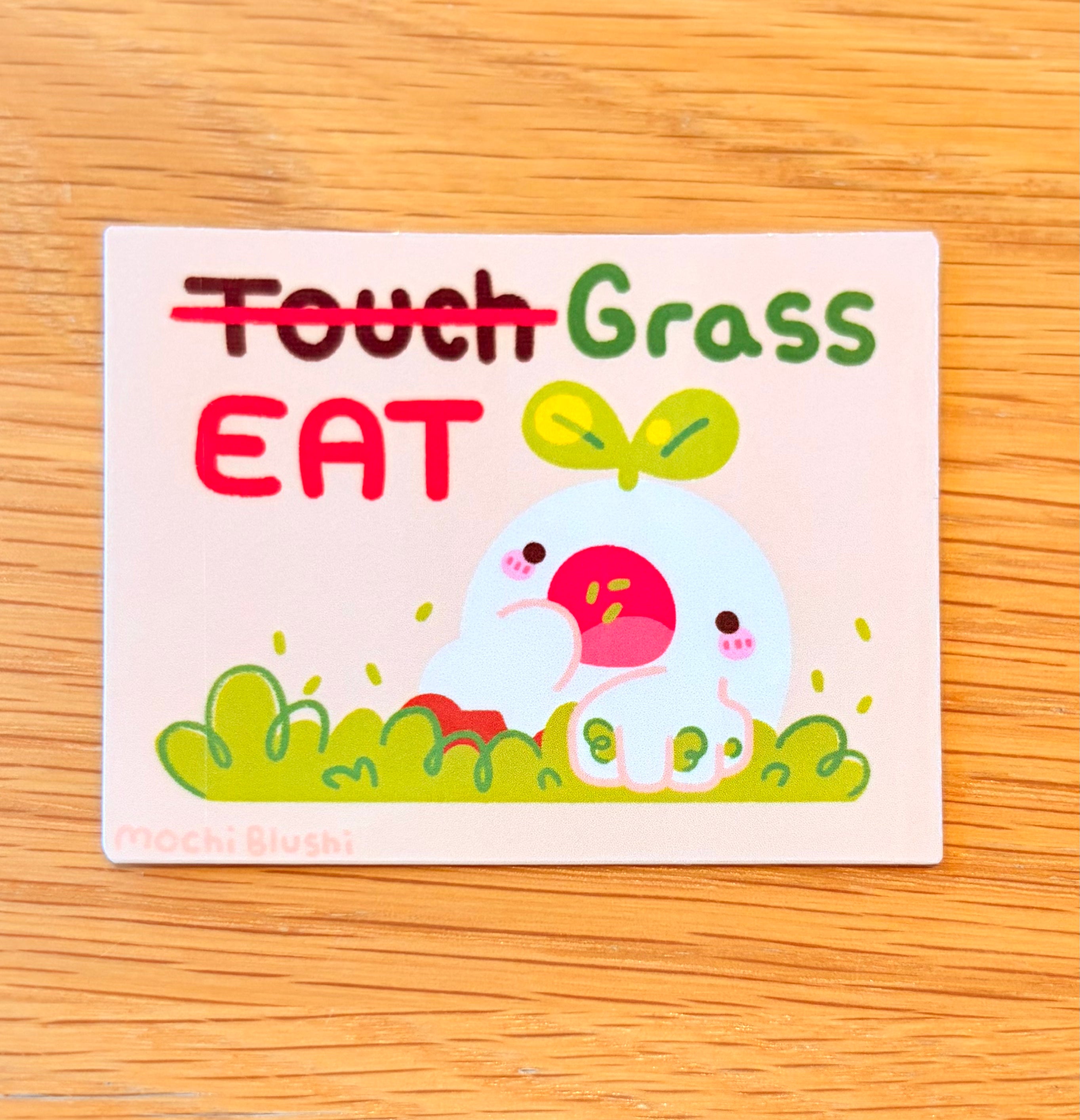 Touch Grass Sticker!