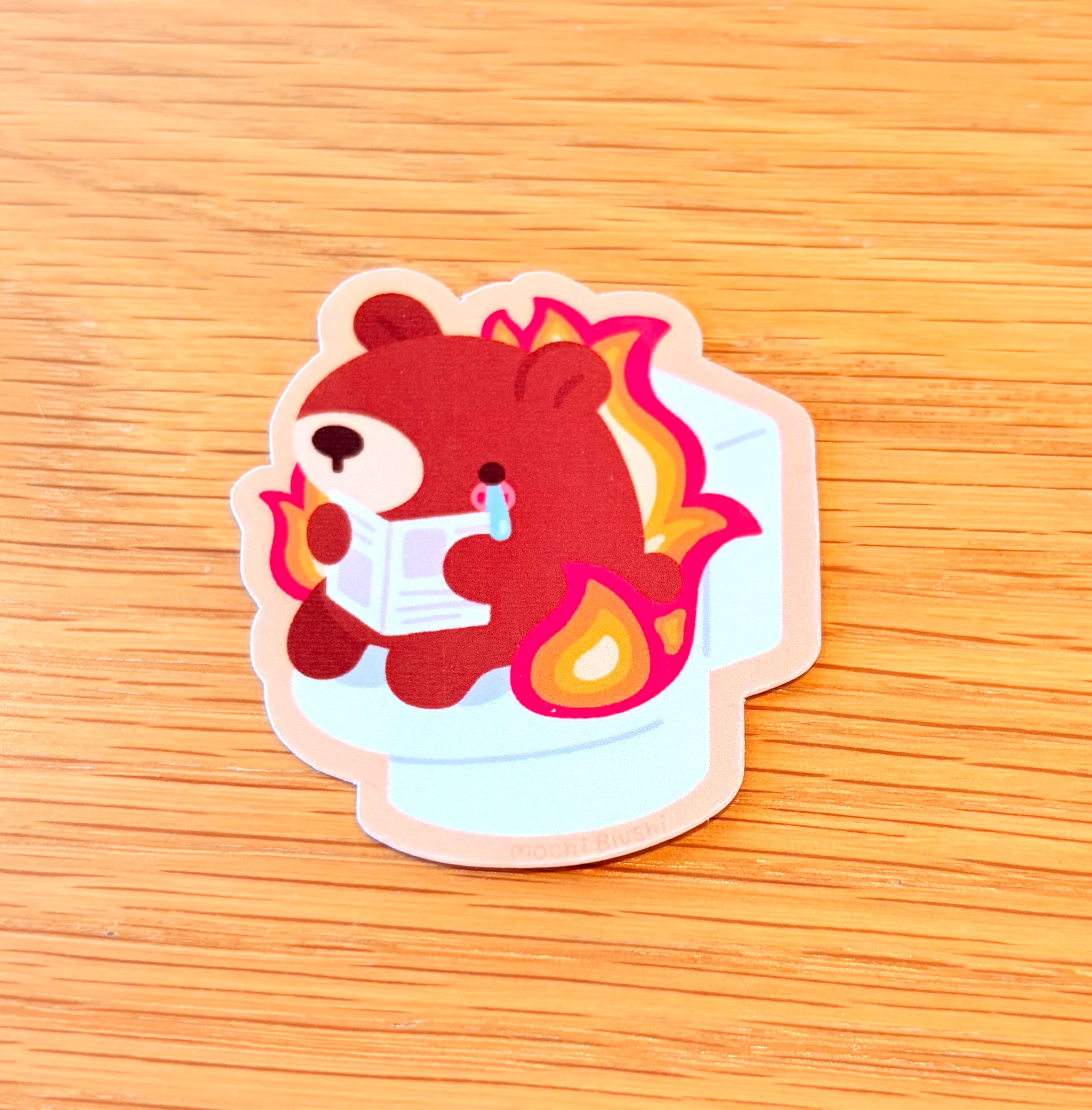 Toilet Torture Sticker!