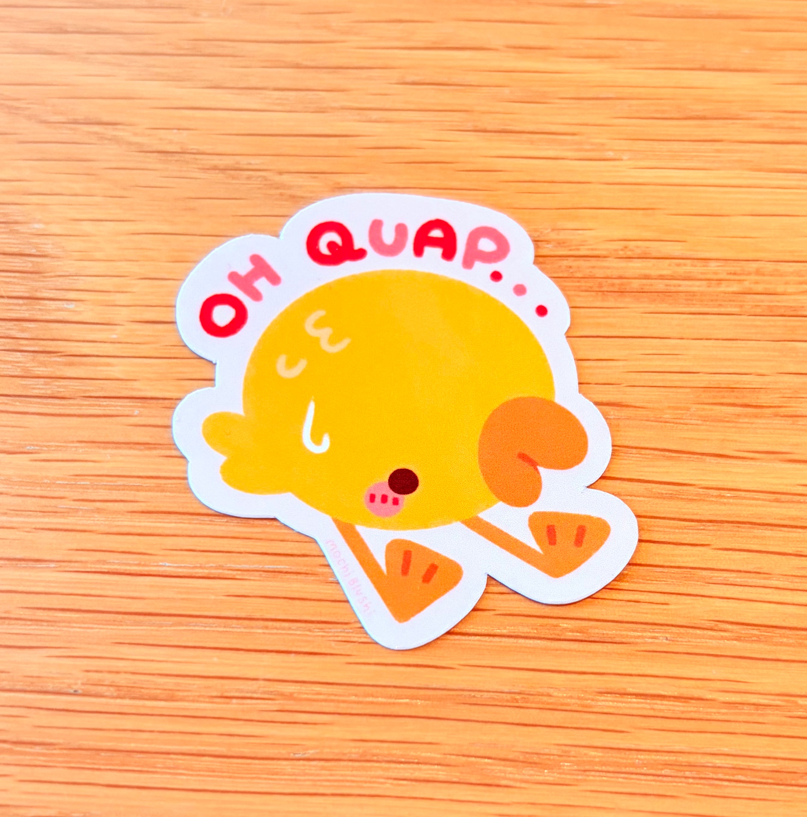 Oh Crap Sticker!