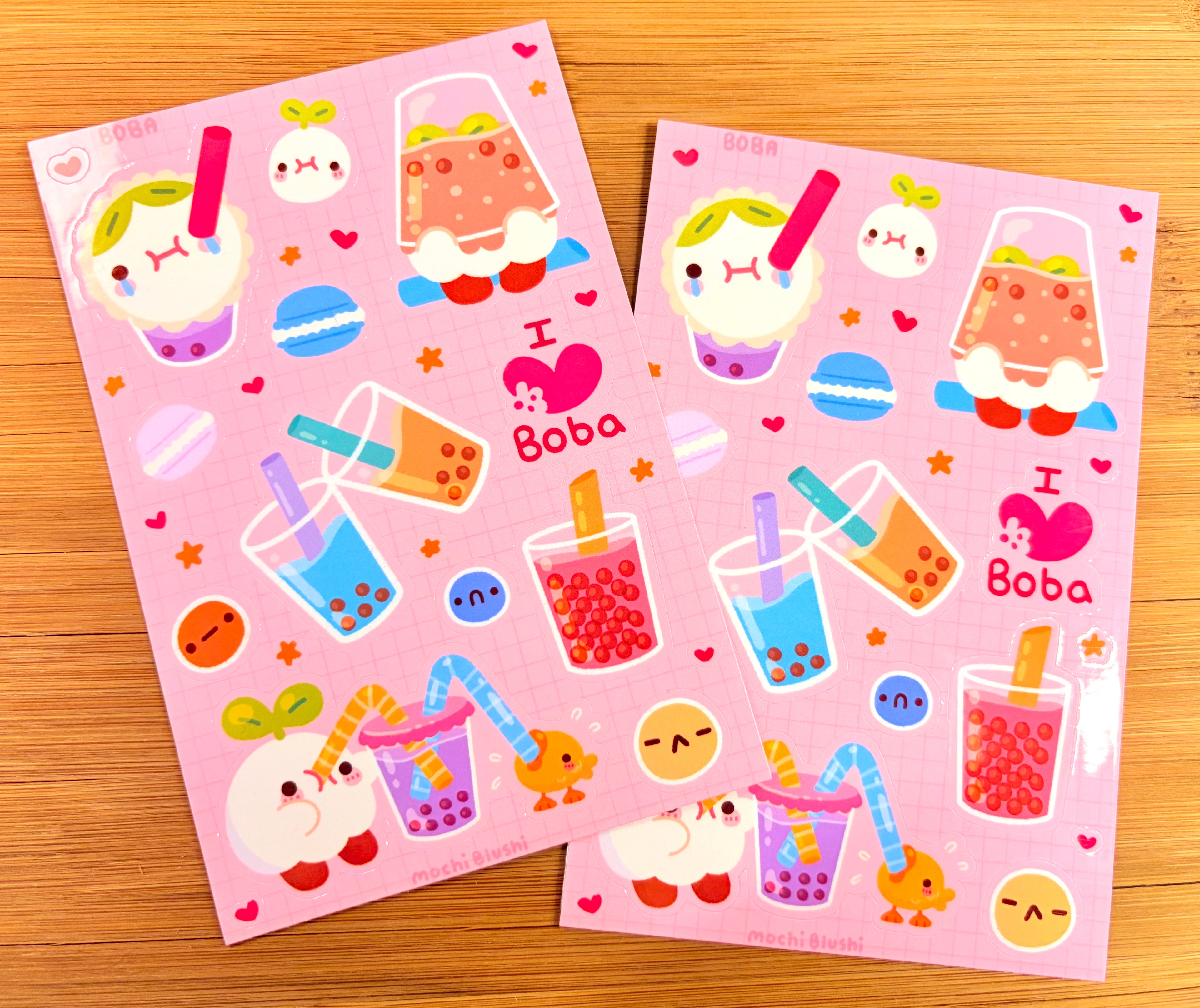 Boba Sticker Sheet!