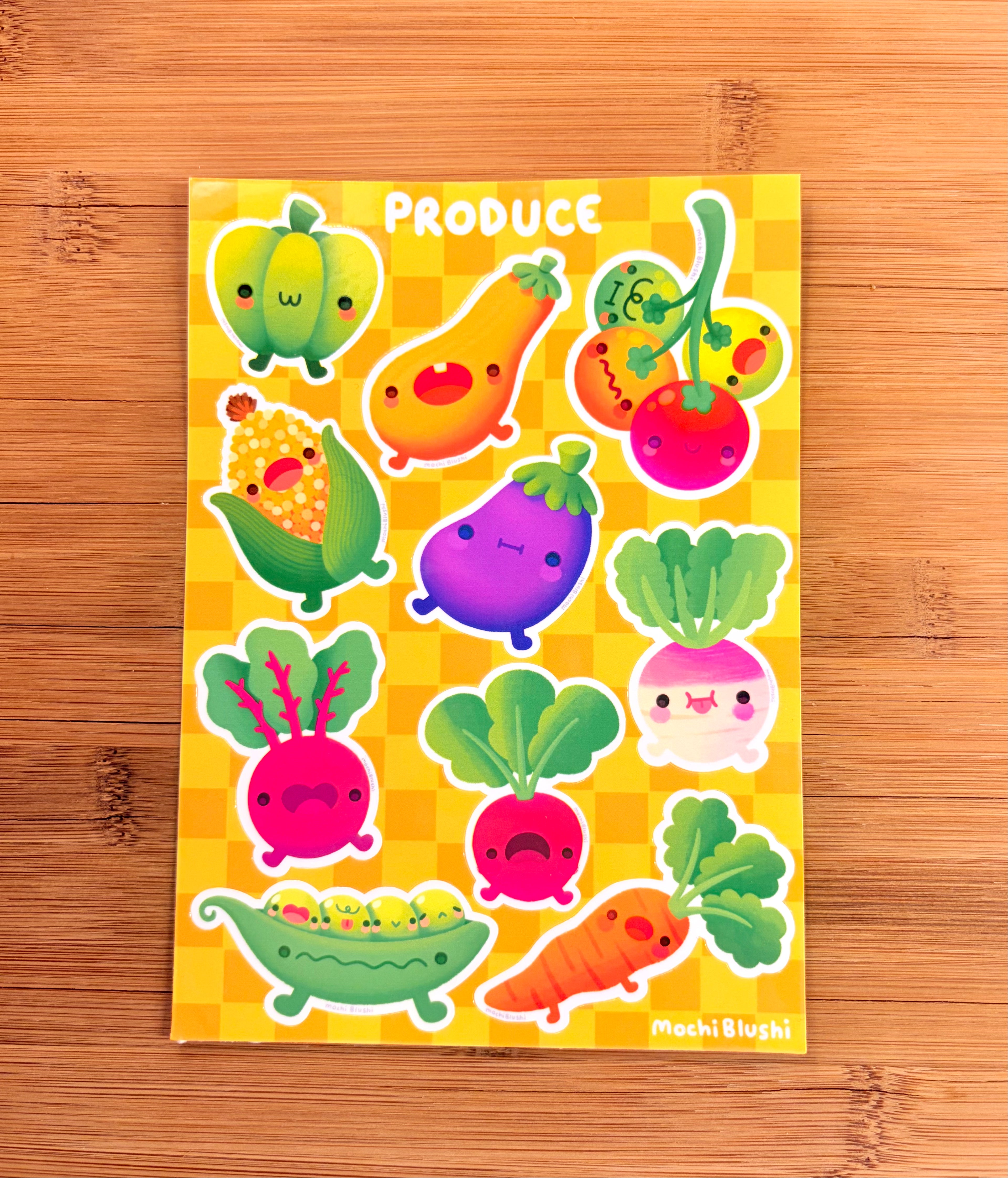 Produce Sticker Sheet!